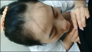 Con ghệ quảng nam lén lút bú mút cho anh yêu trong phòng tắm