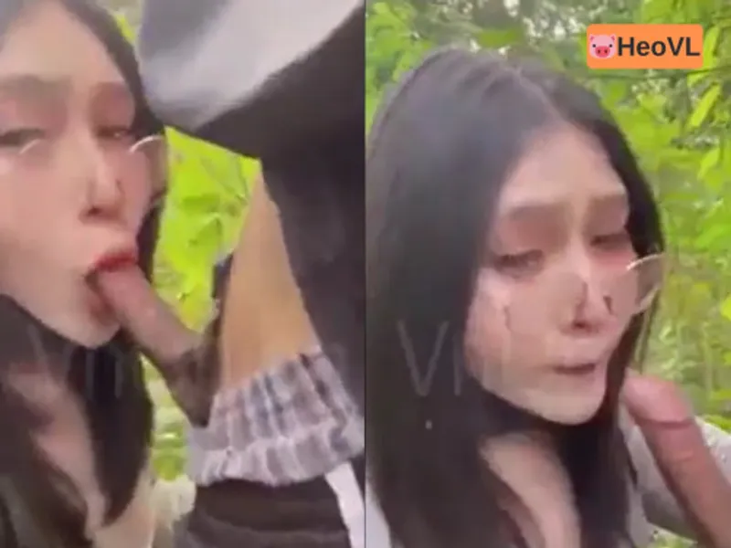 đi dã ngoại tiện xxx gấu ở trong rừng